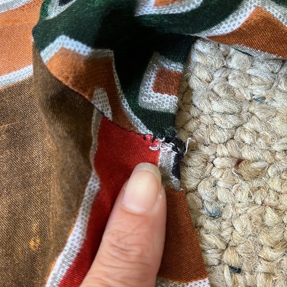 VINTAGE BLUE SKIES of FLORIDA Aztec Print XL Shirt - Picture 13 of 15